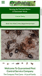 Mobile Screenshot of guaranteedpestcontrol.net